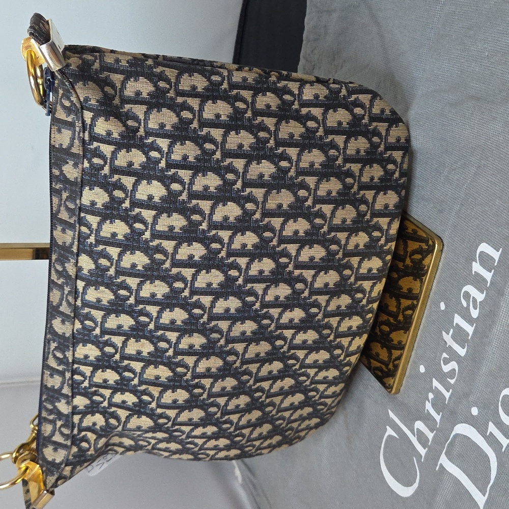 Dior Vintgae 1970s Trotter shoulder bag Rare Iconic style not often seen - Picture 6 of 17